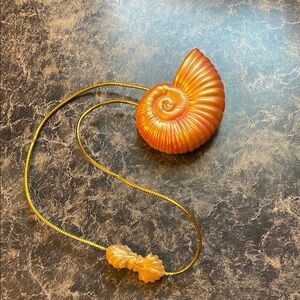 Shell Pendant Necklace Little Mermaid Live Action Singing Seashell  SOLD OUT